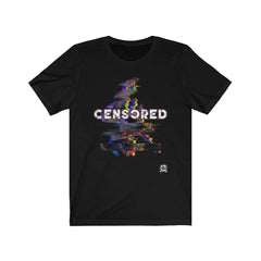 Censored Premium Jersey T-Shirt T-Shirt Black L 