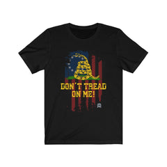 Don't Tread On Me Patriotic Premium Jersey T-Shirt T-Shirt Black L 