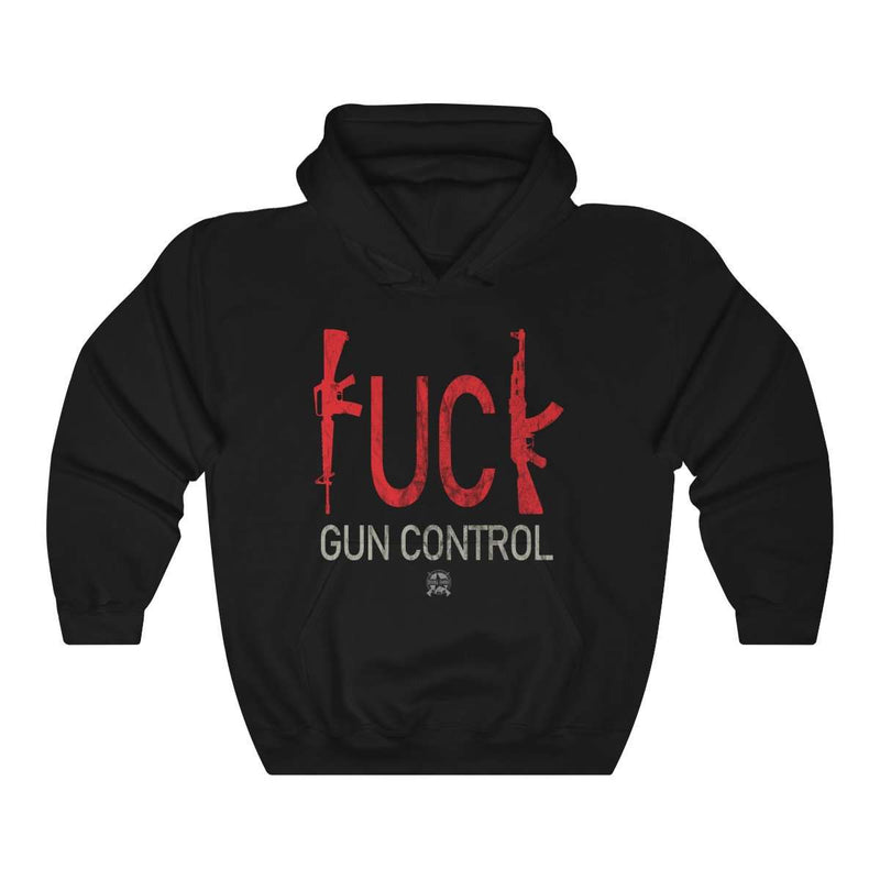 F -- K Gun Control Hoodie Hoodie Black L 