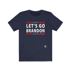 Let's Go Brandon T-Shirt Navy XS 