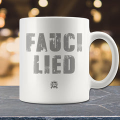 Fauci Lied Mug Drinkware Fauci Lied 