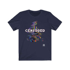 Censored Premium Jersey T-Shirt T-Shirt Navy XS 