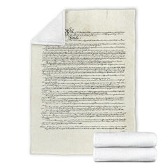 US Constitution Ultra Soft Premium Micro Fleece Blanket Blankets 