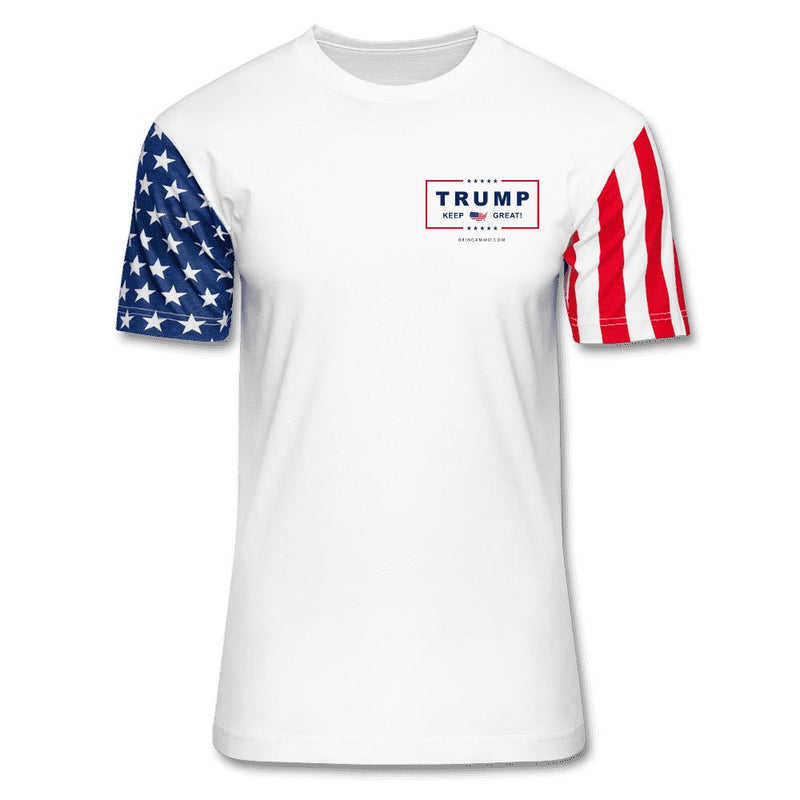 Trump Premium Stars & Stripes T-Shirt Unisex Stars & Stripes T-Shirt S 