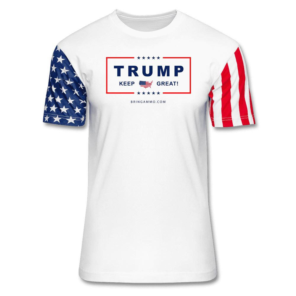 Trump v2 Stars & Stripes T-Shirt Unisex Stars & Stripes T-Shirt S 