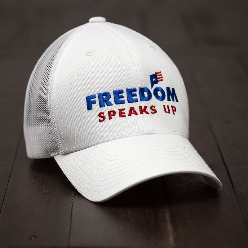 Freedom Speaks Up White Hat